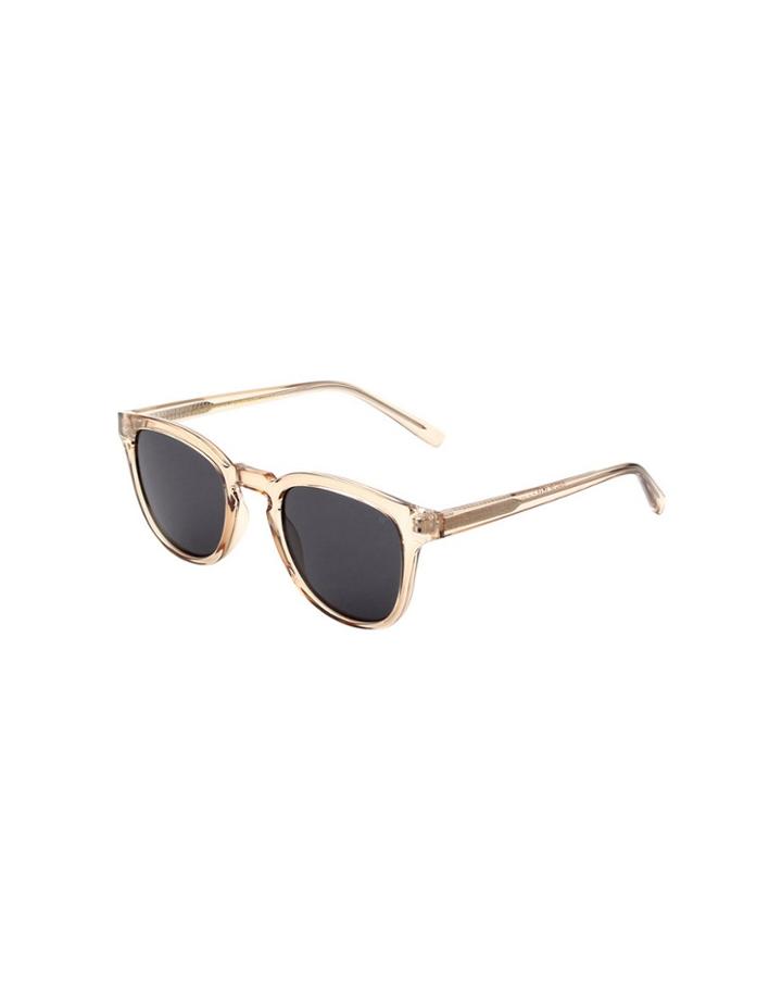 A.kjaerbede Bate Square Sunglasses In Champagne-neutral