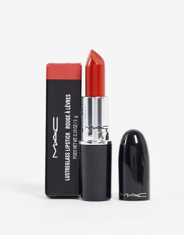 Mac Lustreglass Sheer-shine Lipstick - Local Celeb-red