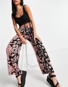 Urban Threads Abstract Print Pant - Part Of A Set-multi