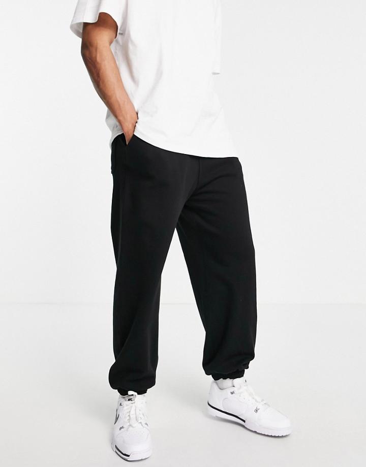 Weekday Ethan Sweatpants In Black