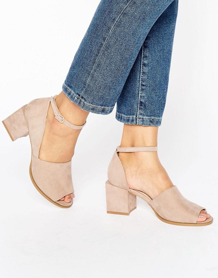 Asos One Way Heels - Pink