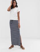 Vila Stripe Maxi Skirt - Multi