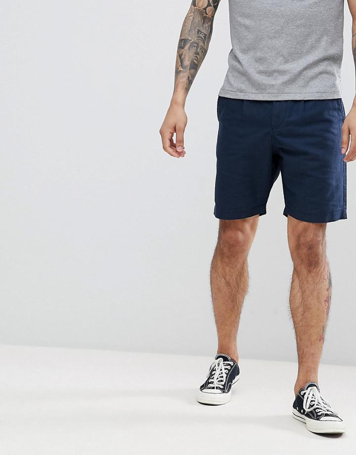 Produkt Linen Chino Shorts - Navy