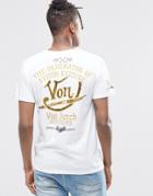 Von Dutch T-shirt With Back Print - White