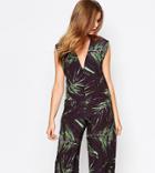 Twin Sister Oversized Jumpsuit With Pockets - Multi