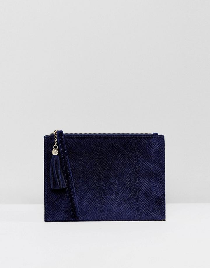 Miss Kg Tanya Clutch Bag - Navy