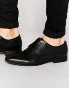 Kg By Kurt Geiger Edmenton Derby Shoes In Leather - Black