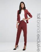 Y.a.s Tall Clady Suit Pant Co-ord - Red