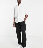 Fred Perry Logo Sweatpants In Black Exclusive To Asos