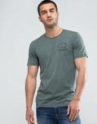 Abercrombie & Fitch Slim Fit T-shirt Print Logo In Green - Green
