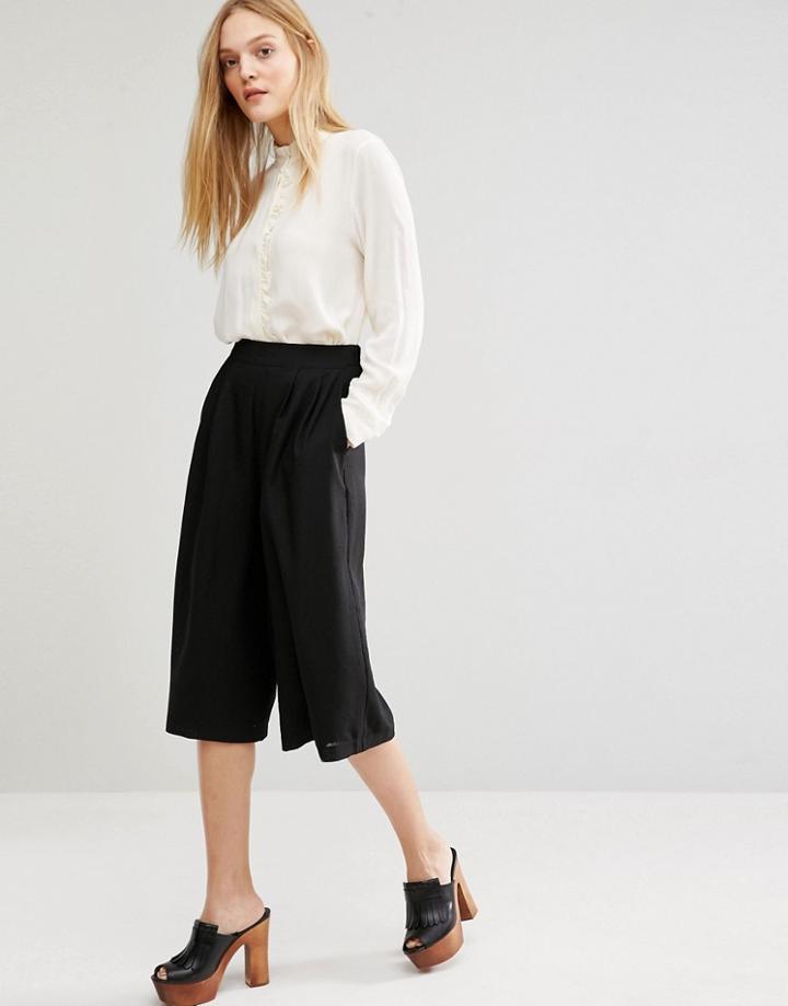 Mango Culottes - Black