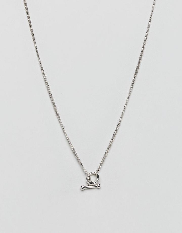Icon Brand Silver Chain Necklace - Silver
