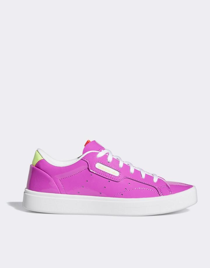 Adidas Originals Sleek Sneakers In Purple