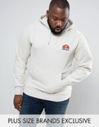 Ellesse Plus Hoodie With Small Logo - Stone