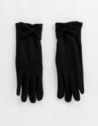 7x Bow Gloves - Black