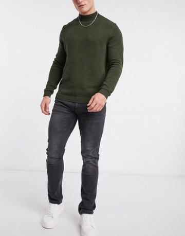 Voi Hexton Slim Jeans In Washed Black