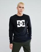 Dc Shoes Long Sleeve T-shirt With Star Logo In Black - Black