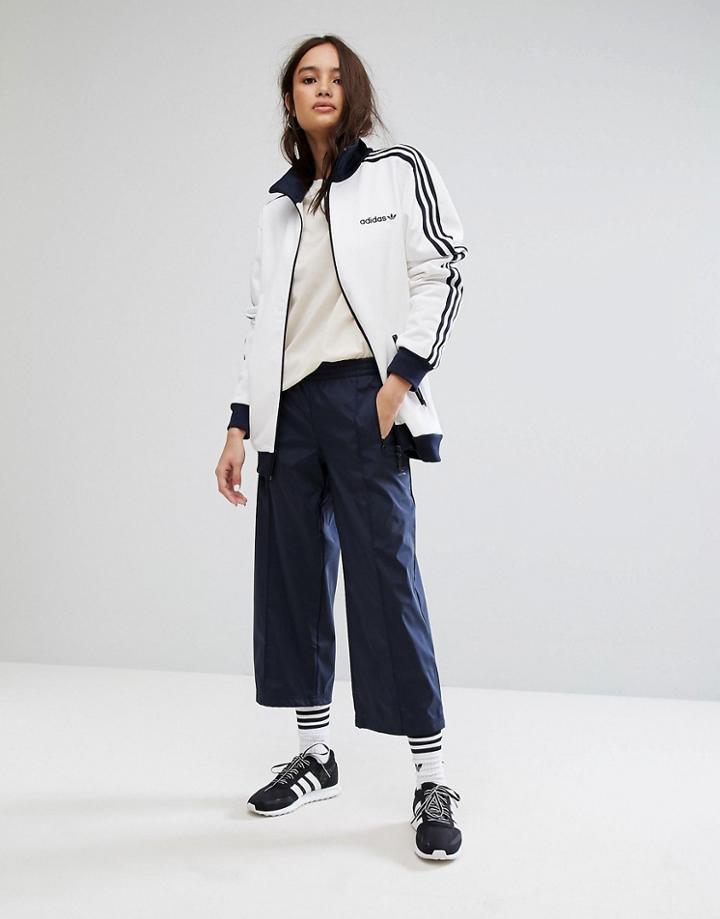 Adidas Originals Awkward Length Pant In Navy - Navy