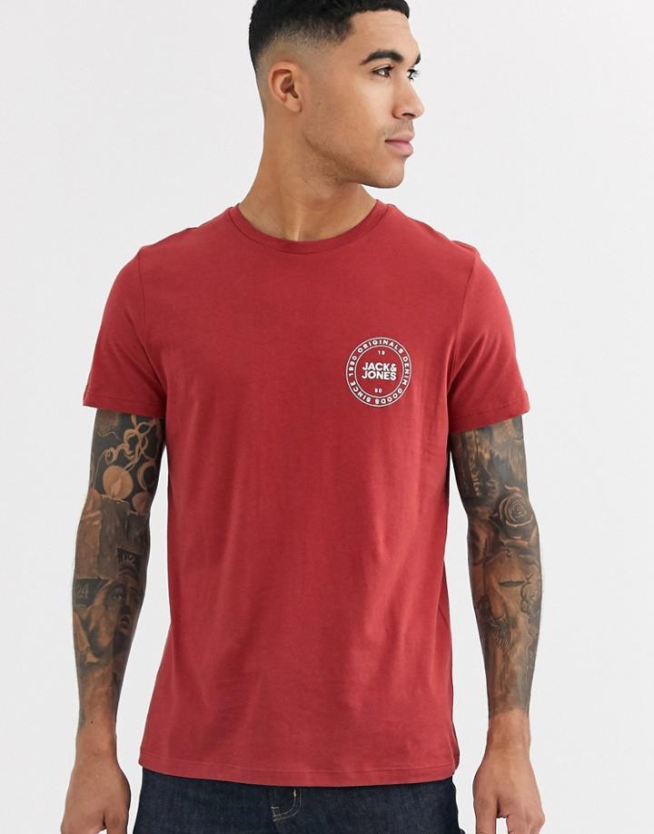 Jack & Jones Originals T-shirt With Chest Branding
