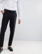 Asos Design Wedding Skinny Suit Pants In Black - Black