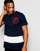 Playground Team P Circle T-shirt - Navy