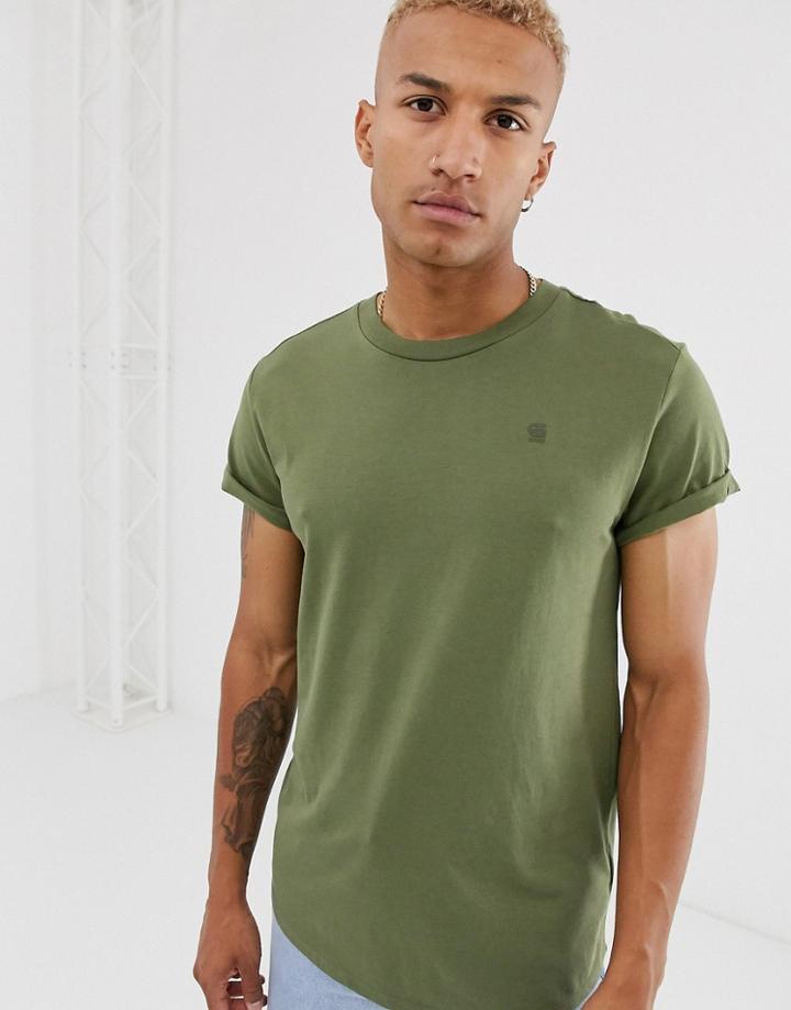 G-star Shelo Relaxed Fit T-shirt In Khaki-green