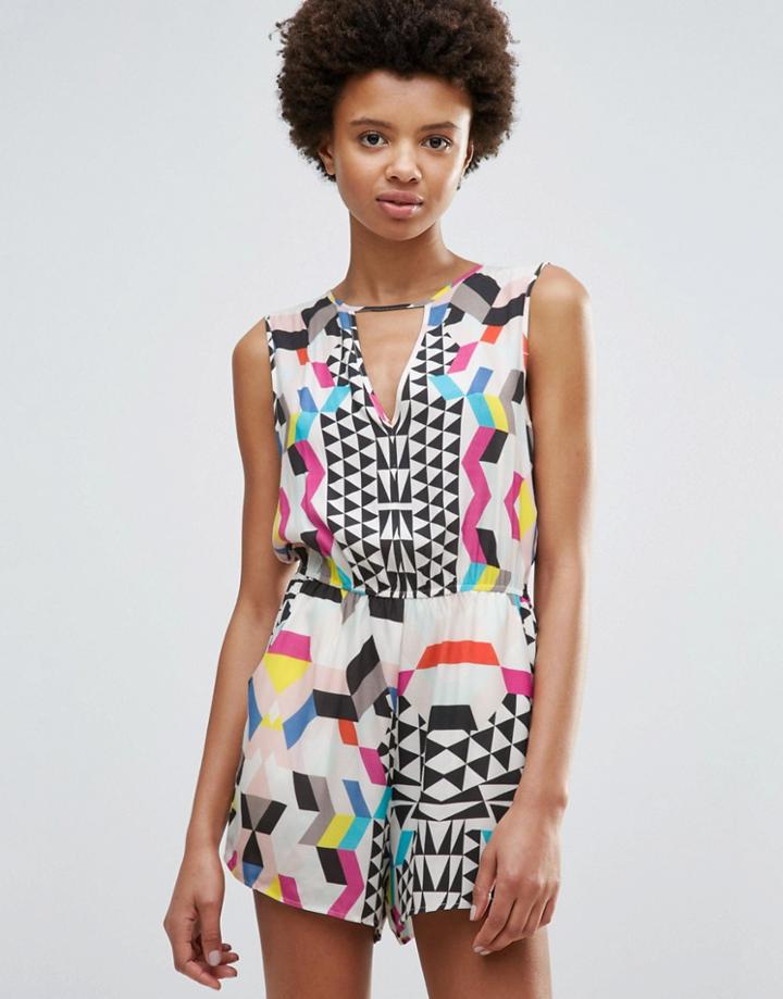 Isla Jungle Tropical Jumpsuit - Multi