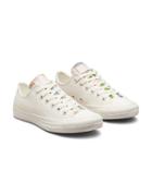 Converse Chuck Taylor All Star Ox Crafted Folk Canvas Sneakers In Egret-white