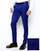 Asos Skinny Fit Suit Pants In Polywool