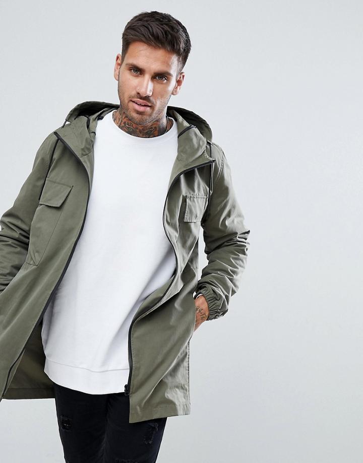 D-struct Summer Parka Jacket - Green