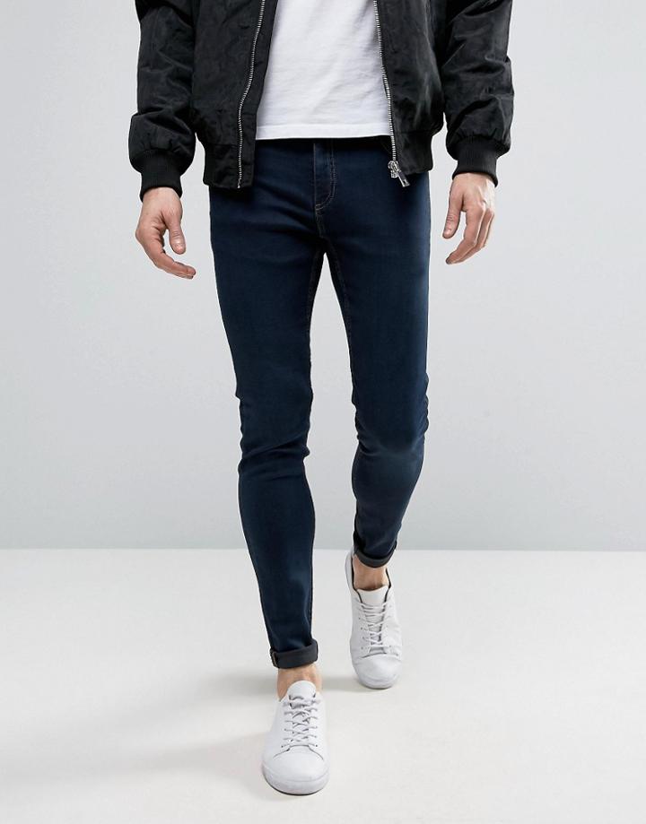 Cheap Monday Him Spray Jean Void Blue Wash - Blue