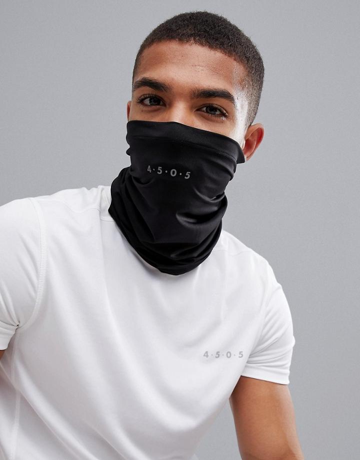 Asos 4505 Neck Warmer In Lightweight Fabric - Black