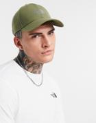 The North Face 66 Classic Recycled Cap In Khaki-green