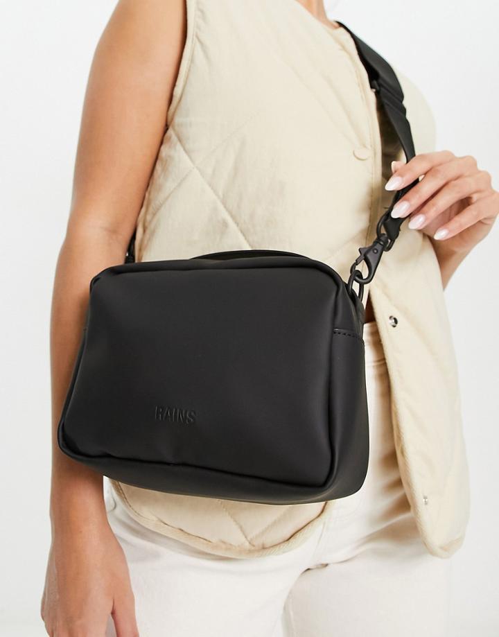 Rains 1342 Box Bag In Black