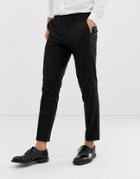Jack & Jones Premium Smart Pants In Cropped Fit - Black