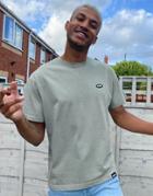 Pull & Bear Join Life T-shirt With Small Chest Logo In Green