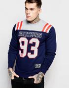 Majestic Welles Crew Sweatshirt - Navy