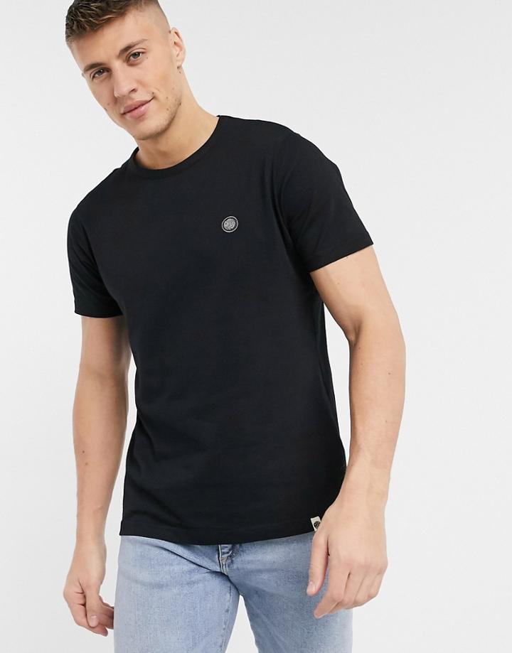 Pretty Green Small Logo T-shirt In Black