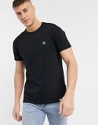 Pretty Green Small Logo T-shirt In Black