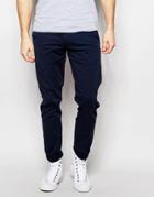 Selected Homme Chinos In Skinny Fit - Blue