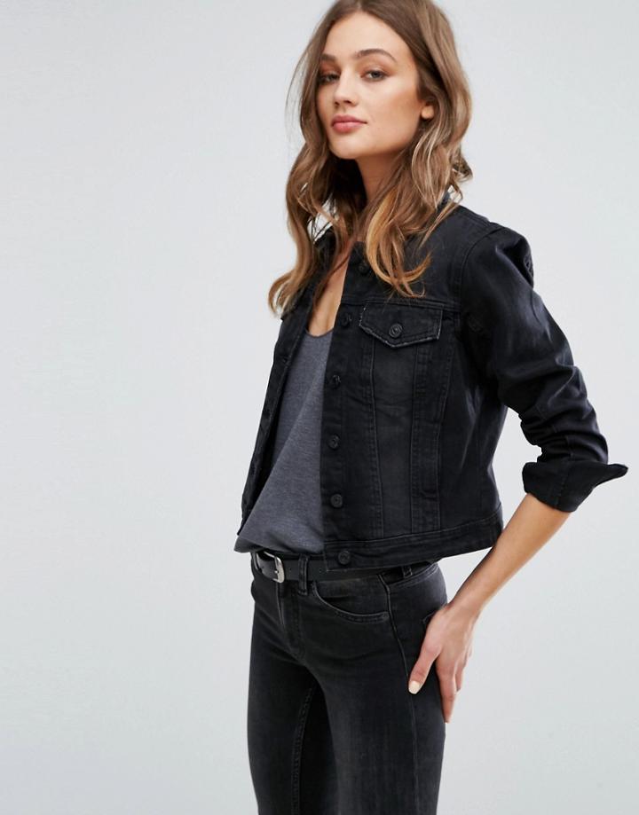 Vero Moda Denim Jacket - Black