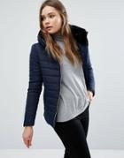 New Look Padded Jacket - Blue