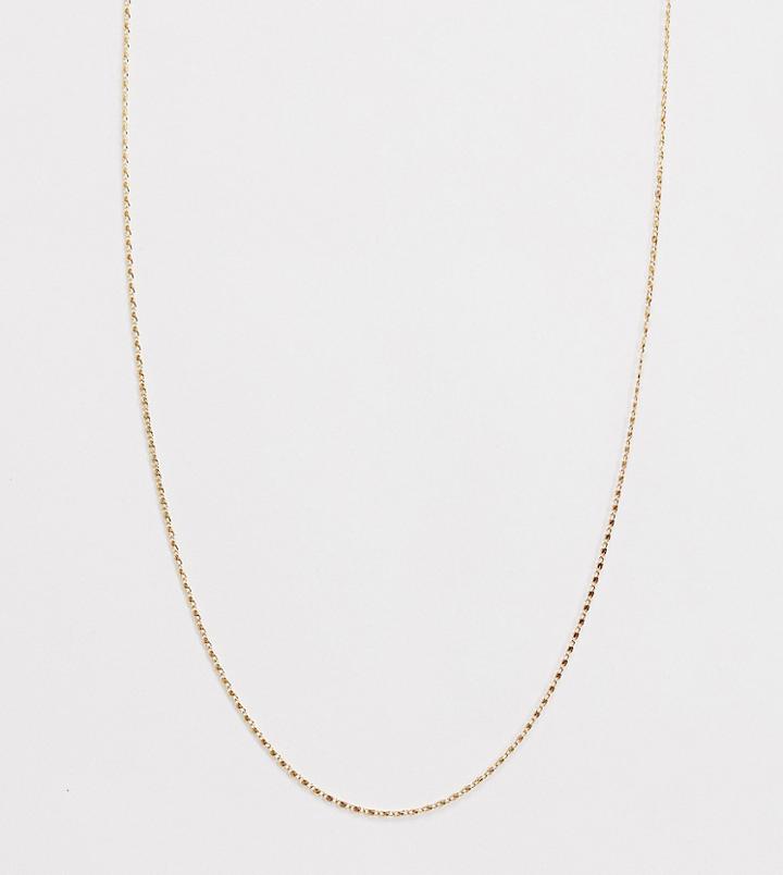 Designb Skinny Gold Chain Necklace Exclusive To Asos - Gold