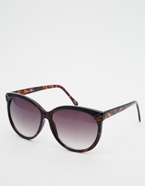 Jeepers Peepers Oversized Sunglasses - Brown | LookMazing