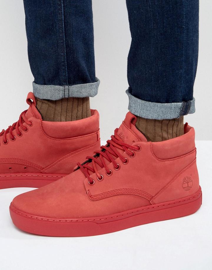 Timberland Adventure Cupsole Chukka Boots - Red