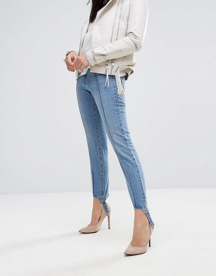 Vero Moda Stirrup Straight Jeans - Blue