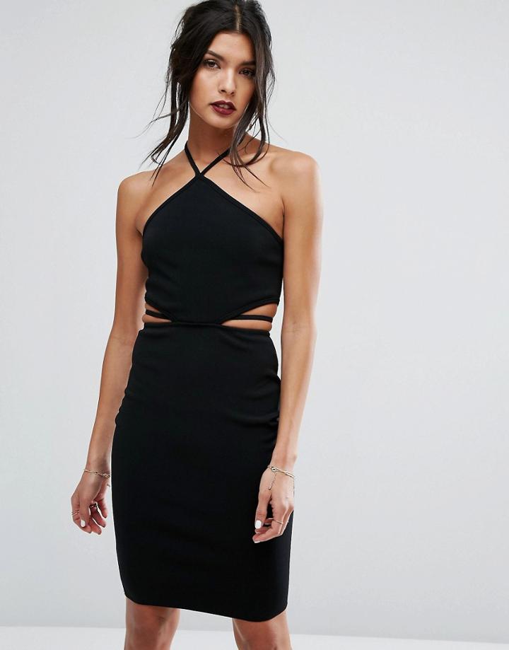 Bec & Bridge India Rosa Tie Dress - Black