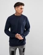 Original Penguin Pique Sweat Logo In Navy - Navy