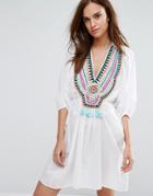 Seafolly Embellished Beach Cover Up - Multi