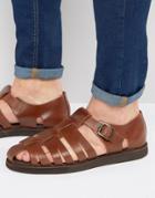 Red Tape Gladiator Sandals In Brown - Brown